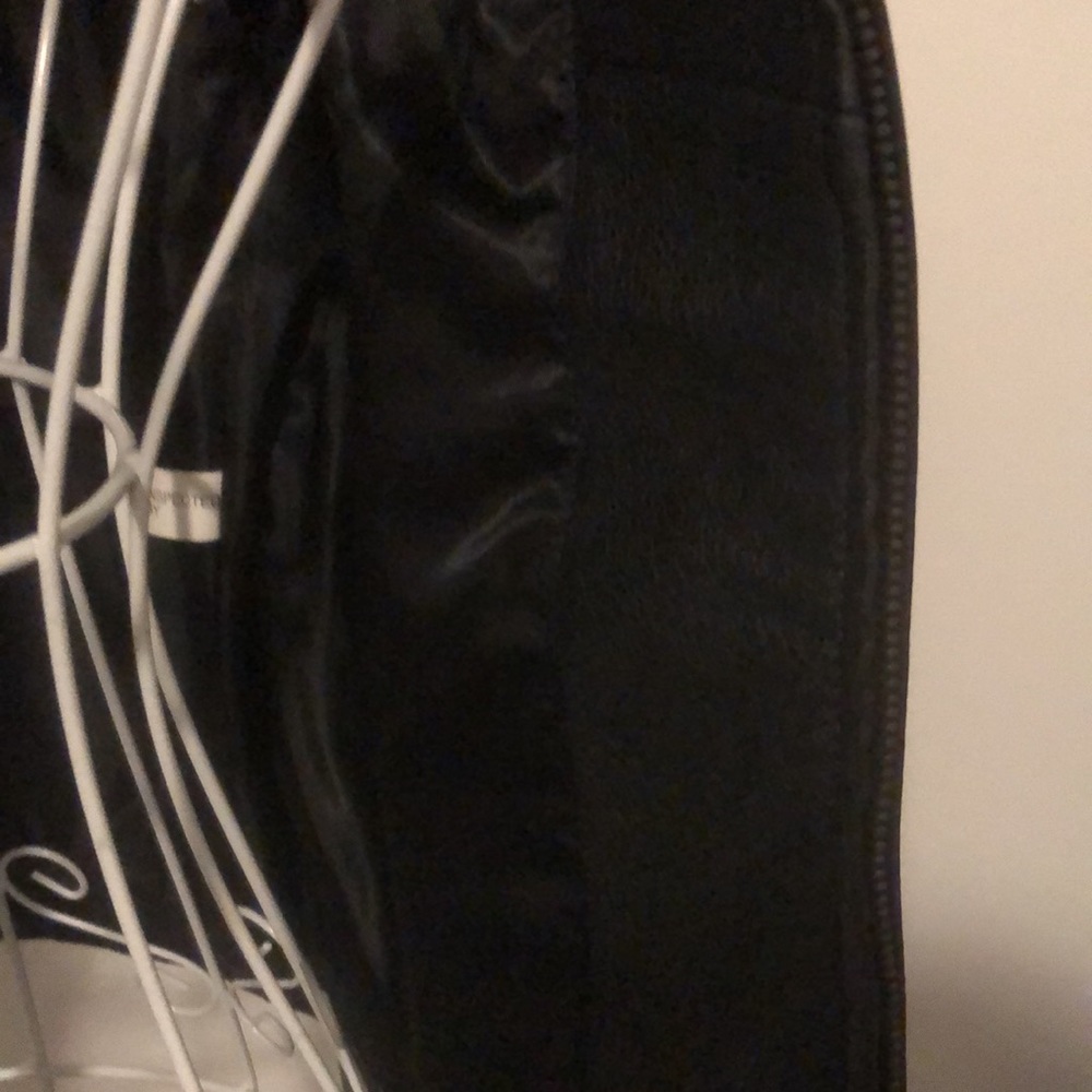 Victoria Secret - MODA International Genuine Black Leather Jacket. - Picture 11 of 12